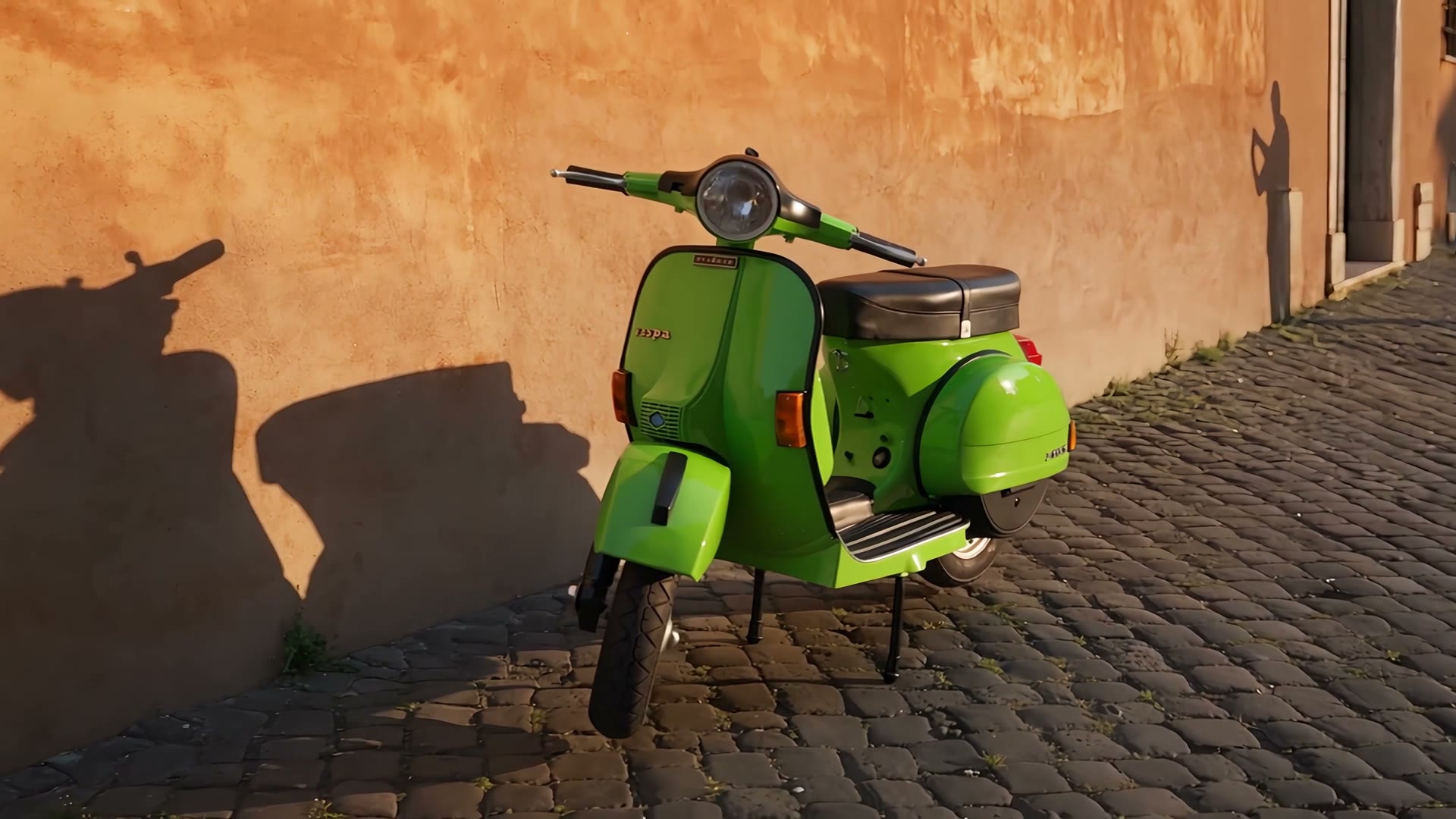 La PX verde nel vicolo al sole
